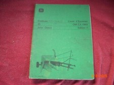 LIVRET  ENTRETIEN  ENSILEUSE  TRACTEE  JOHN  DEERE  35