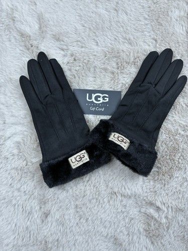 Gants ugg noirs fourrees - gants,