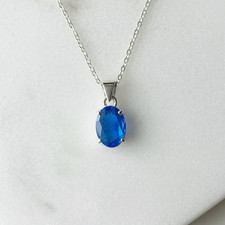 Collier pendentif en argent