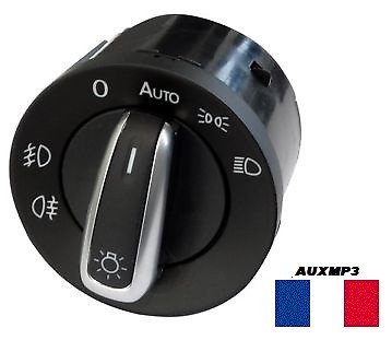 Bouton phare voiture