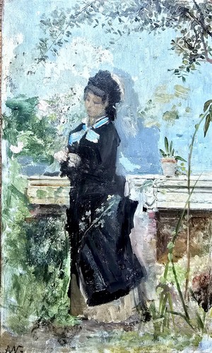 Adolphe willette jeune femme - adolphe, ?