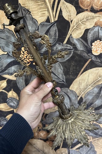 Lustre suspension bronze doré - lustre,