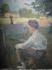 Peinture huile sur toile