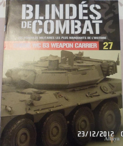 Fascicule blindes combat - fascicule,
