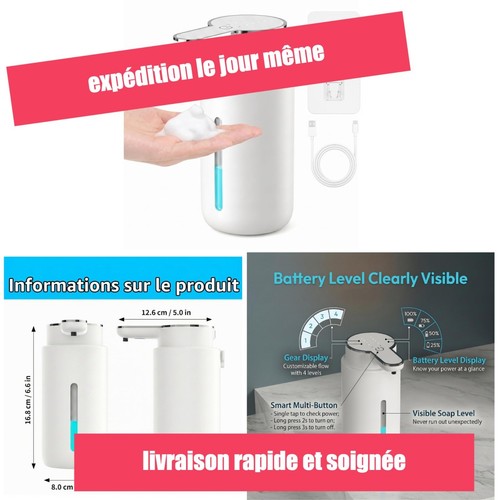 Distributeur savon automatique