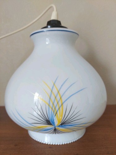 Suspension opaline blanche - suspension,