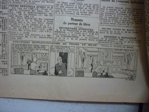 Tintin journal soir num - le,