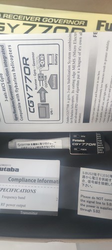 Futaba cgy770r gyroscope 3 - cgy770r,
