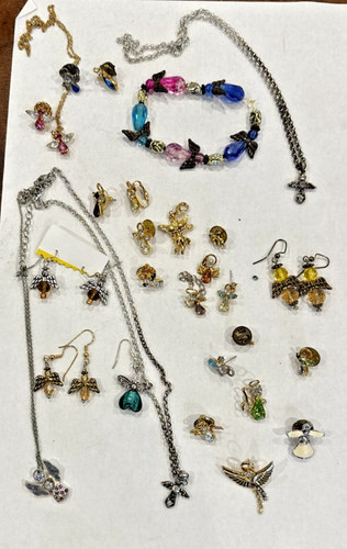Assortiment bijoux lot anges - bijoux,