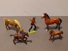 ELASTOLIN  WILD WEST CHEVAUX