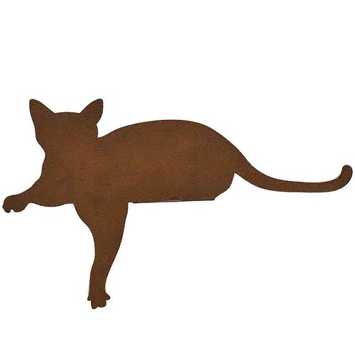 Silhouette jardin chat