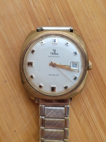 Yema automatic incabloc date - incabloc,