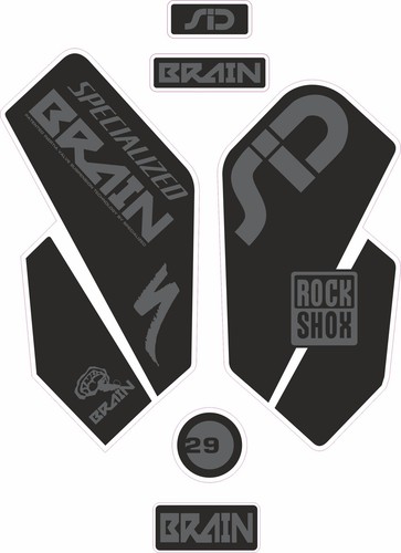 Adhésifs fourche rock shox - adhésifs,