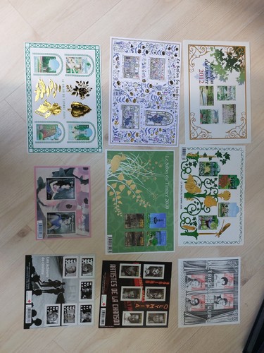 Lot timbres collections - lot,