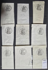 0061.  Lot documents avec