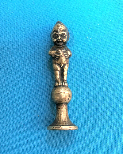 Ancien sceau bronze garçon - sceau,