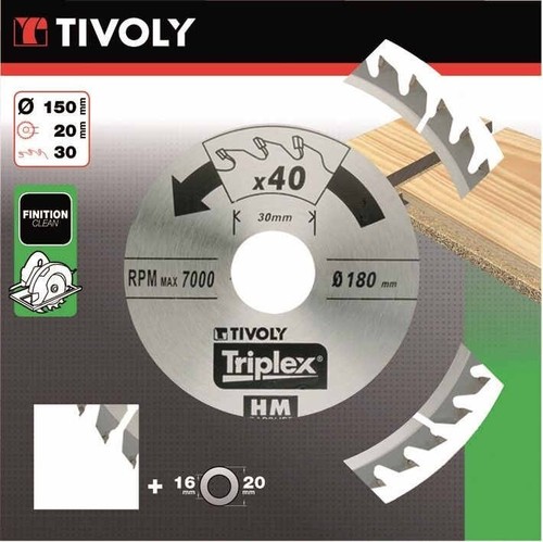 Tivoly lame scie circulaire - tivoly, de
