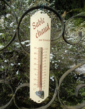 Thermomètre émaillé