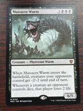 1x MASSACRE WURM - Commander - MTG - Magic the Gathering