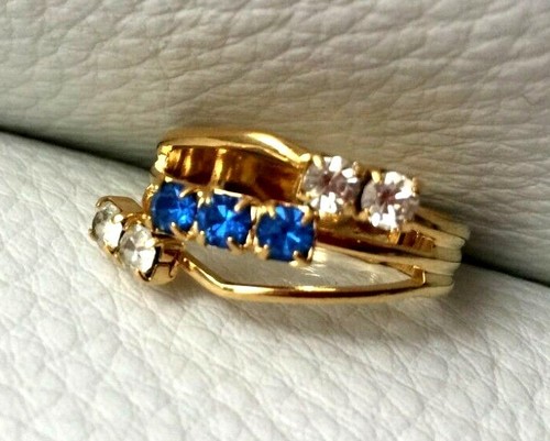 Vintage bague neuve doré - neuve,