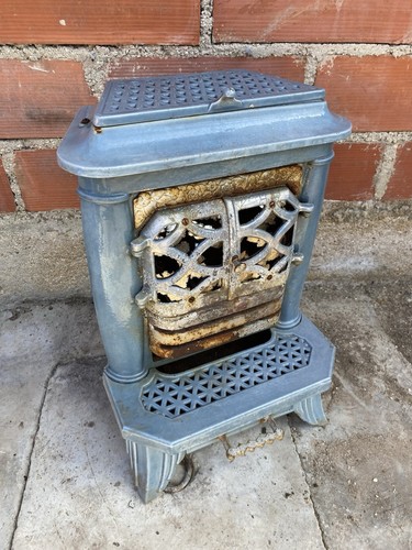 Poêle bois ancien art - À,