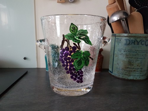 Ancien seau champagne - ancien, verre
