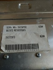 Chevrolet Beretta 2,3l 16v Calculateur Moteur ECU 16156450