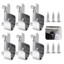 6 Pièces support tringle