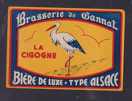 Old label alcohol france - alcohol,