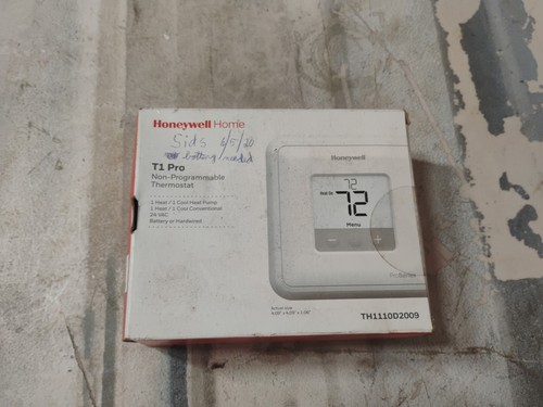 Honeywell th1110d2009 pro - th1110d2009, t1