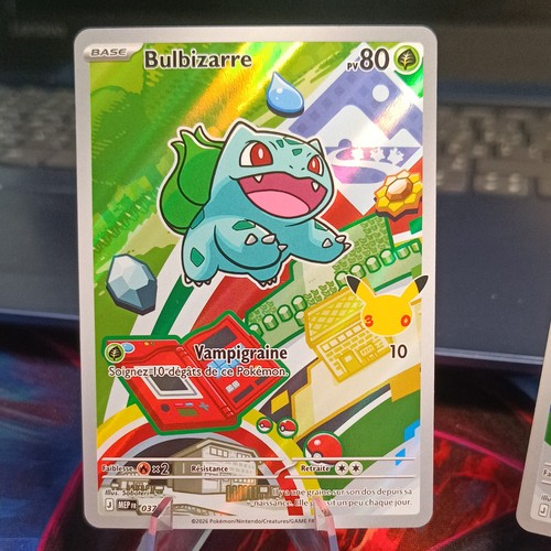 Carte pokémon bulbizarre 037 - carte,