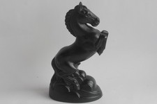 1930 St-Prex Switzerland Glass Horse Sculpture (61597)