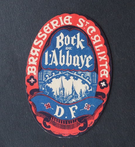 Old label bock - bock, de