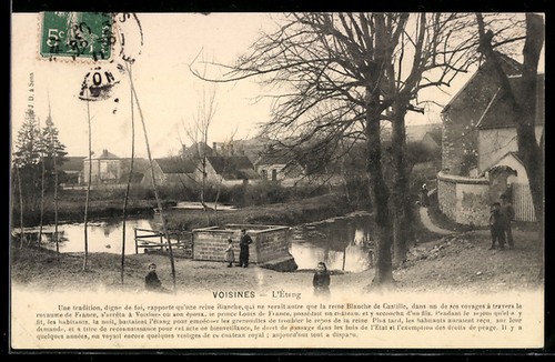 Cpa voisines etang - voisines,, l´