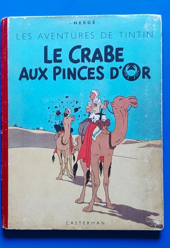 Album tintin crabe aux - tintin-le,
