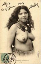 Old postcard AK ALGERIA Geiser Masseuse de báms-moures (735308)