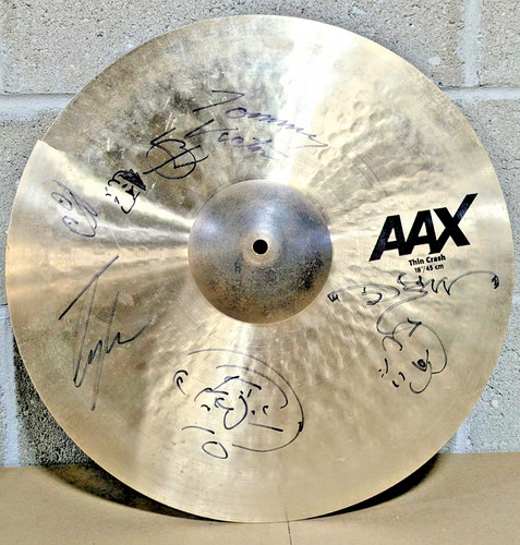 Autographed prong sabian - by,