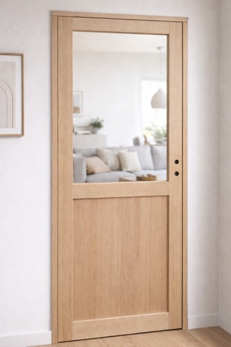 Bloc porte atelier placage - porte,