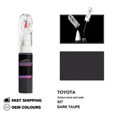POUR TOYOTA DARK TAUPE 927 Kit de fixation pinceau stylo peinture retouche Sc...