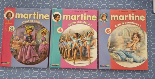 Martine casterman lot de 3 - martine,