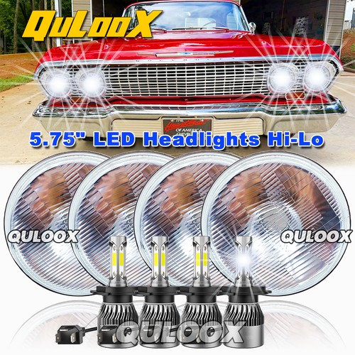 4pcs inch led headlights - led,