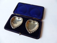 Silver Hearts Silverware Wedding Box (26885)