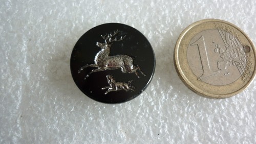 Ancien bouton verre - ancien,