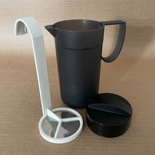 Tupperware Moments Milk Foamer Plunger Frother Insert Black Hot or Cold #4808