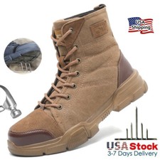 Chaussure De Securite Homme Mens Steel Toe Work Boot Safety Shoes Indestructible