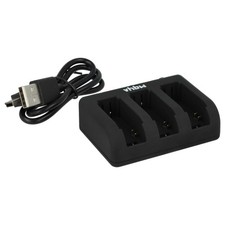 Chargeur Micro-USB triple pour