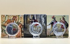 France Lot 3 x 10€ Argent BE