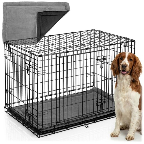 Niche métallique pour chien - , +
