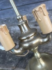 Lampe Florentine Bouillotte Chandelier Bronze Haute Époque XVIIleme Château