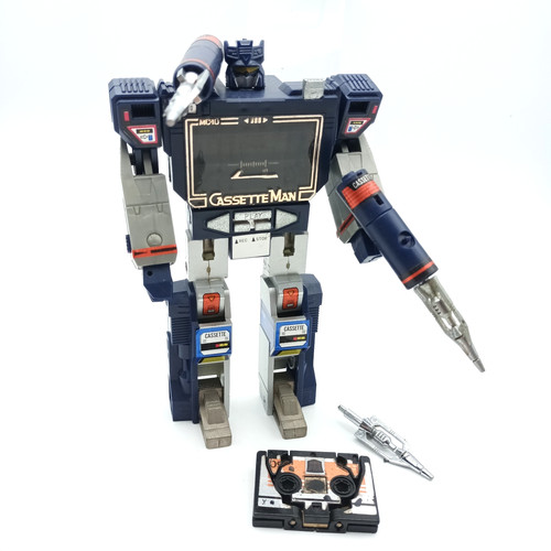 1980 robot cassette man - 1980's,